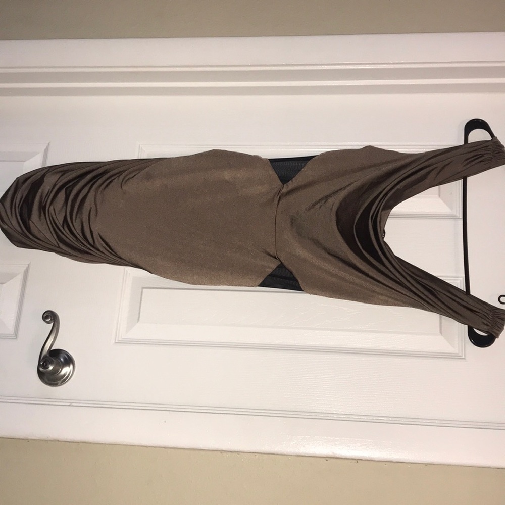 Ruffle/Sheer party dress